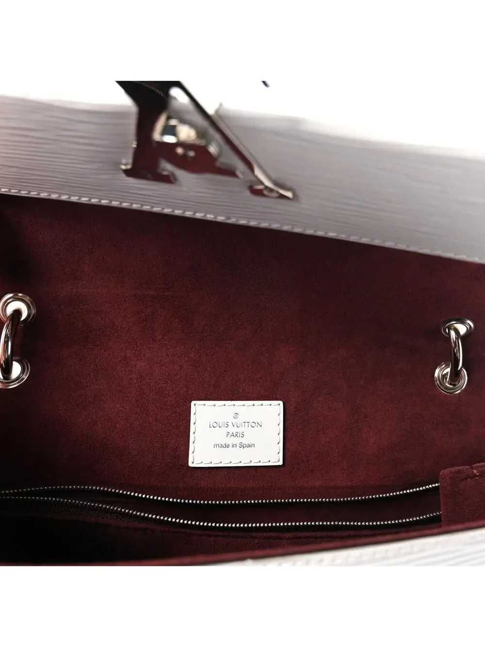 Louis Vuitton Epi Grenelle Pm White #290872L19B